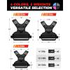 imageBAGAIL Adjustable Weighted Vest 410lb1218lb2032lb Rucking Vest for Women ampamp Men with 6 Weights ampamp Large Pocket Weight Vest for Home Workouts Running Walking and Strength TrainingBlack