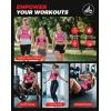 imageBAGAIL Adjustable Weighted Vest 410lb1218lb2032lb Rucking Vest for Women ampamp Men with 6 Weights ampamp Large Pocket Weight Vest for Home Workouts Running Walking and Strength TrainingPink