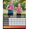 imageBAGAIL Adjustable Weighted Vest 410lb1218lb2032lb Rucking Vest for Women ampamp Men with 6 Weights ampamp Large Pocket Weight Vest for Home Workouts Running Walking and Strength TrainingPink