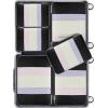 imageBAGAIL 6 Set8 Set10 Set Packing Cubes Various Sizes Packing Organizer for Travel Accessories Luggage Carry On Suitcase06Black