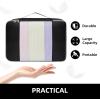 imageBAGAIL 6 Set8 Set10 Set Packing Cubes Various Sizes Packing Organizer for Travel Accessories Luggage Carry On Suitcase06Black
