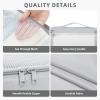 imageBAGAIL 6 Set8 Set10 Set Packing Cubes Various Sizes Packing Organizer for Travel Accessories Luggage Carry On Suitcase06Grey