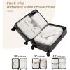 imageBAGAIL 6 Set8 Set10 Set Packing Cubes Various Sizes Packing Organizer for Travel Accessories Luggage Carry On SuitcaseCream