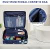 imageBAGAIL 8 Set Packing Cubes Luggage Packing Organizer Bags for Travel AccessoriesBlack FloralNavy Leaf