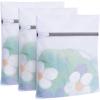 imageBAGAIL Laundry Bags Mesh Wash Bag for Intimates Lingerie and Delicates3PcsHoneycomb3MPearl WhiteFine Mesh