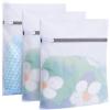 imageBAGAIL Laundry Bags Mesh Wash Bag for Intimates Lingerie and Delicates3PcsHoneycomb3MPearl WhiteFine Mesh