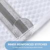 imageBAGAIL Laundry Bags Mesh Wash Bag for Intimates Lingerie and Delicates3PcsHoneycomb3MWhiteHoneycomb