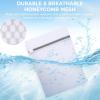 imageBAGAIL Laundry Bags Mesh Wash Bag for Intimates Lingerie and Delicates3PcsHoneycomb3MWhiteHoneycomb