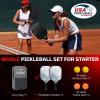imageBAGAIL Pickleball Paddles USAPA Approved Fiberglass Surface Pickleball Set Lightweight Pickle Ball Rackets with 4 Balls 1 Bag Designed in California for Traction and StabilityPuzzle
