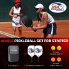imageBAGAIL Pickleball Paddles USAPA Approved Fiberglass Surface Pickleball Set Lightweight Pickle Ball Rackets with 4 Balls 1 Bag Designed in California for Traction and StabilityEagle