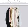 image:imageBAGAIL Velvet Hangers 50 Pack Non Slip 360 Degree Swivel Hook Strong and Durable Clothes Hangers for Coats Suit Shirt Dress Pants amp Dress ClothesIvoryGold 50 Pack