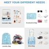 image:imageBAGAIL 8 Set Packing Cubes Luggage Packing Organizer Bags for Travel AccessoriesBlue paisleyBlue paisley