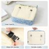 image:imageBAGAIL 8 Set Packing Cubes Luggage Packing Organizer Bags for Travel AccessoriesBlue paisleyBlue paisley