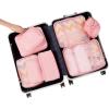 image:imageBAGAIL 8 Set Packing Cubes Luggage Packing Organizer Bags for Travel AccessoriesBlue paisleyBlush Pink