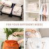 image:imageBAGAIL 8 Set Packing Cubes Luggage Packing Organizer Bags for Travel AccessoriesBlue paisleyCream
