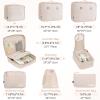 image:imageBAGAIL 8 Set Packing Cubes Luggage Packing Organizer Bags for Travel AccessoriesBlue paisleyCream