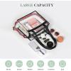 image:imageBAGAIL Clear Bags 12x6x12 Stadium Approved Clear Tote Bag with Zipper Closure Crossbody Shoulder Bag with Adjustable StrapEthnic Arrow