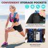 image:imageBAGAIL ComfortFit Weighted Vest for Woman Even Weight Distribution Faster Weight Loss NoChafe or Bounce for Walking amp Running with Detachable Phone Pouch amp Reflective Stripes Available 530lbsRoyal Blue