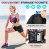 image:imageBAGAIL ComfortFit Weighted Vest for Woman Even Weight Distribution Faster Weight Loss NoChafe or Bounce for Walking amp Running with Detachable Phone Pouch amp Reflective Stripes Available 530lbsLilac