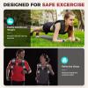 image:imageBAGAIL ComfortFit Weighted Vest for Woman Even Weight Distribution Faster Weight Loss NoChafe or Bounce for Walking amp Running with Detachable Phone Pouch amp Reflective Stripes Available 530lbsBlack