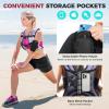 image:imageBAGAIL ComfortFit Weighted Vest for Woman Even Weight Distribution Faster Weight Loss NoChafe or Bounce for Walking amp Running with Detachable Phone Pouch amp Reflective Stripes Available 530lbsLilac