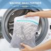 image:imageBAGAIL Laundry Bags Mesh Wash Bag for Intimates Lingerie and Delicates4LPearl WhiteFine Mesh