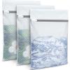 image:imageBAGAIL Laundry Bags Mesh Wash Bag for Intimates Lingerie and Delicates4LWhiteHoneycomb