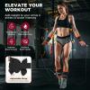 image:imageBAGAIL Ankle and Wrist Weights for Women amp Men 1 Pair 1246810 LBS Leg Weight with Sleek Design amp Secure Fit Arm Weighted Set for Walking Running Home Fitness amp Physical TherapyBlack