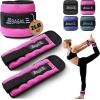 image:imageBAGAIL Ankle and Wrist Weights for Women amp Men 1 Pair 1246810 LBS Leg Weight with Sleek Design amp Secure Fit Arm Weighted Set for Walking Running Home Fitness amp Physical TherapyPink