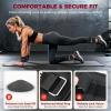 image:imageBAGAIL Ankle and Wrist Weights for Women amp Men 1 Pair 1246810 LBS Leg Weight with Sleek Design amp Secure Fit Arm Weighted Set for Walking Running Home Fitness amp Physical TherapyBlack