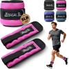 image:imageBAGAIL Ankle and Wrist Weights for Women amp Men 1 Pair 1246810 LBS Leg Weight with Sleek Design amp Secure Fit Arm Weighted Set for Walking Running Home Fitness amp Physical TherapyPink