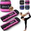 image:imageBAGAIL Ankle and Wrist Weights for Women amp Men 1 Pair 1246810 LBS Leg Weight with Sleek Design amp Secure Fit Arm Weighted Set for Walking Running Home Fitness amp Physical TherapyPink
