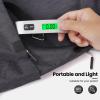 image:imageBAGAIL Digital Luggage Scale110lbs Hanging Baggage Scale with Backlit LCD DisplayPortable Suitcase Weighing ScaleTravel Luggage Weight Scale with HookStrong Straps for TravelersSilver with Temp