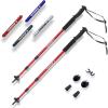 image:imageBAGAIL Trekking Poles Anti Shock Adjustable Hiking Walking AllAround Trail Poles with EVA Foam Handle