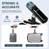 image:imageBAGAIL Digital Luggage Scale 110lbs Hanging Baggage Scale with Backlit LCD Display Portable Suitcase Weighing Scale Travel Luggage Weight Scale with Hook Strong Straps for TravelersPure Black Battery Free