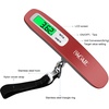 image:imageBAGAIL Digital Luggage Scale 110lbs Hanging Baggage Scale with Backlit LCD Display Portable Suitcase Weighing Scale Travel Luggage Weight Scale with Hook Strong Straps for TravelersBright red