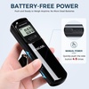 image:imageBAGAIL Digital Luggage Scale 110lbs Hanging Baggage Scale with Backlit LCD Display Portable Suitcase Weighing Scale Travel Luggage Weight Scale with Hook Strong Straps for TravelersPure Black Battery Free