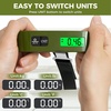 image:imageBAGAIL Digital Luggage Scale 110lbs Hanging Baggage Scale with Backlit LCD Display Portable Suitcase Weighing Scale Travel Luggage Weight Scale with Hook Strong Straps for TravelersOlive Green