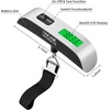 image:imageBAGAIL Digital Luggage Scale 110lbs Hanging Baggage Scale with Backlit LCD Display Portable Suitcase Weighing Scale Travel Luggage Weight Scale with Hook Strong Straps for TravelersAsh Silver