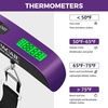 image:imageBAGAIL Digital Luggage Scale 110lbs Hanging Baggage Scale with Backlit LCD Display Portable Suitcase Weighing Scale Travel Luggage Weight Scale with Hook Strong Straps for TravelersPurple