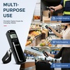 image:imageBAGAIL Digital Luggage Scale 110lbs Hanging Baggage Scale with Backlit LCD Display Portable Suitcase Weighing Scale Travel Luggage Weight Scale with Hook Strong Straps for TravelersPure Black Battery Free