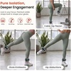 image:imageBAGAIL Ankle Straps for Cable Machines 2 Pack Double DRing Ankle Cuffs with Extra Thick Padding Adjustable Fit for Women amp Men Glute Kickbacks Hip Abductors amp Leg Curls Includes Mesh BagLight Blue