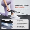 image:imageBAGAIL Ankle Straps for Cable Machines 2 Pack Double DRing Ankle Cuffs with Extra Thick Padding Adjustable Fit for Women amp Men Glute Kickbacks Hip Abductors amp Leg Curls Includes Mesh BagLilac