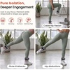 image:imageBAGAIL Ankle Straps for Cable Machines 2 Pack Double DRing Ankle Cuffs with Extra Thick Padding Adjustable Fit for Women amp Men Glute Kickbacks Hip Abductors amp Leg Curls Includes Mesh BagLilac